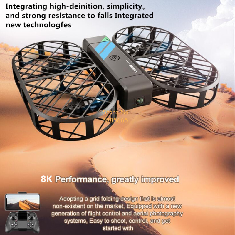 Drone Battery Case - กล้อง 8K HD 360 ° การป้องกัน
