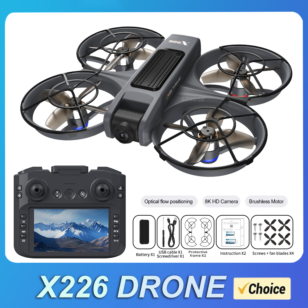 โดรนรุ่นใหม่ X226 RC 2.4G 5G W - Drone Battery Box บทวิจารณ์และราคา