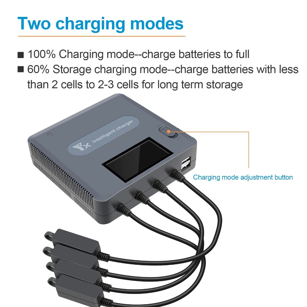 เครื่องชาร์จแบตเตอรี่ดิจิตอล 6 - Drone Battery Smart บทวิจารณ์และราคา