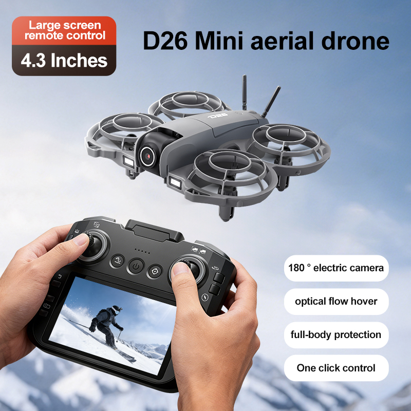 โดรน D26 4K ถ่ายภาพทางอากาศ HD - Drone Battery Charger บทวิจารณ์และราคา