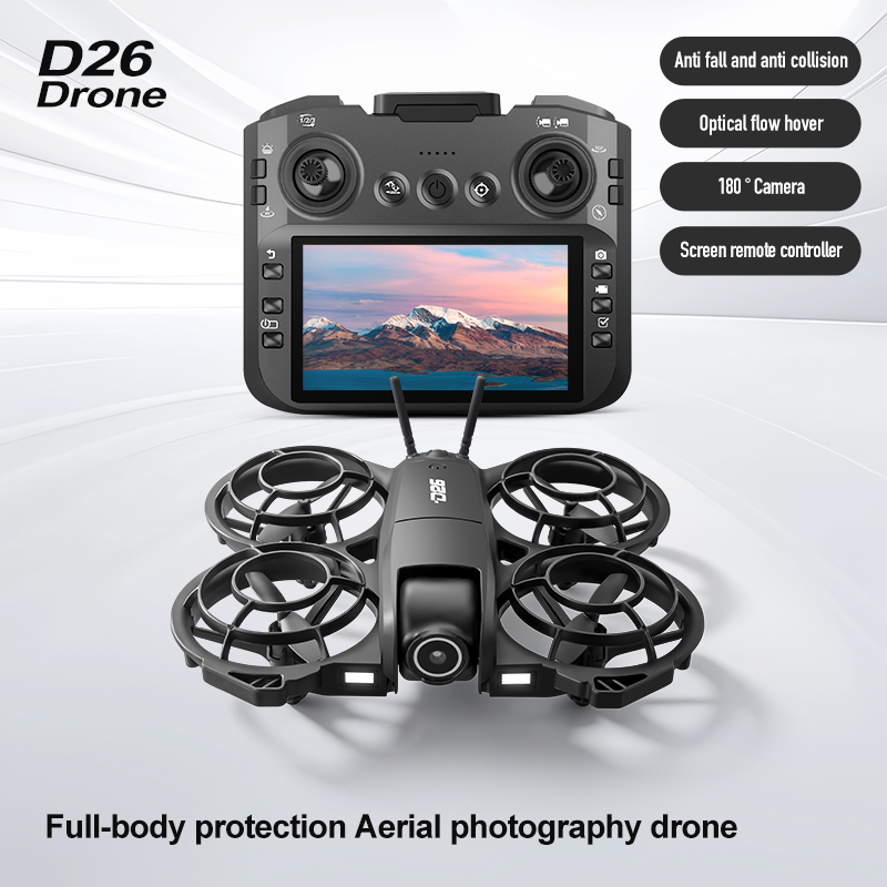 โดรน D26 4K ถ่ายภาพทางอากาศ HD - Drone Battery Charger บทวิจารณ์และราคา