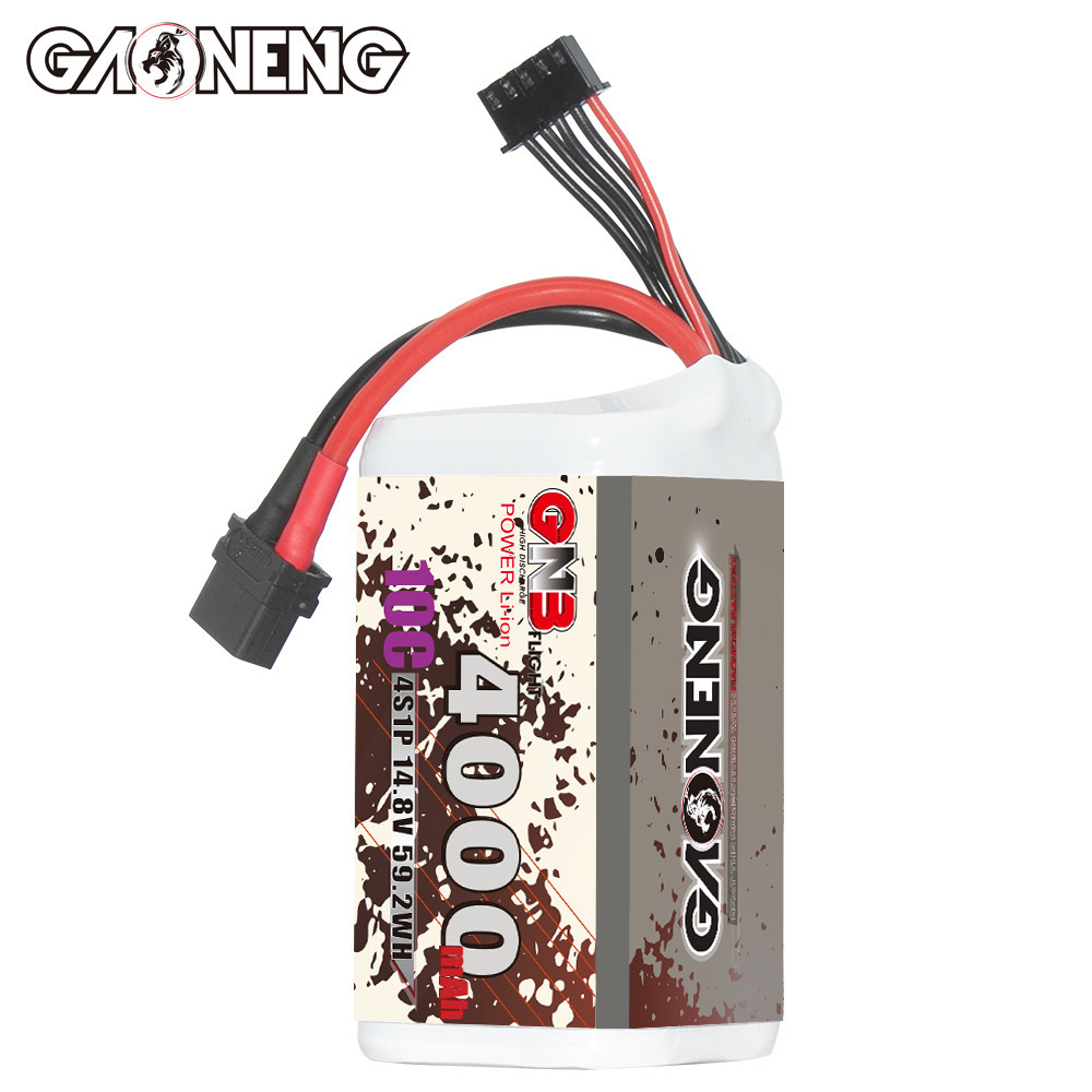 GNB 4000mAh 4S 14.8V 10C 20C พ - Drone Battery Connector บทวิจารณ์และราคา